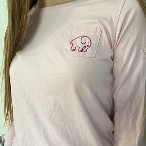 Ivory Ella Pink Long Sleeve Tee
